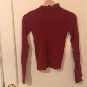 red brandy melville turtleneck
